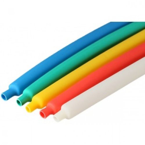 Термоусадка КВТ ТТК-(3:1) 12/4 красная, клеевая (начальный ⌀12мм, после усадки ⌀4мм) картинка